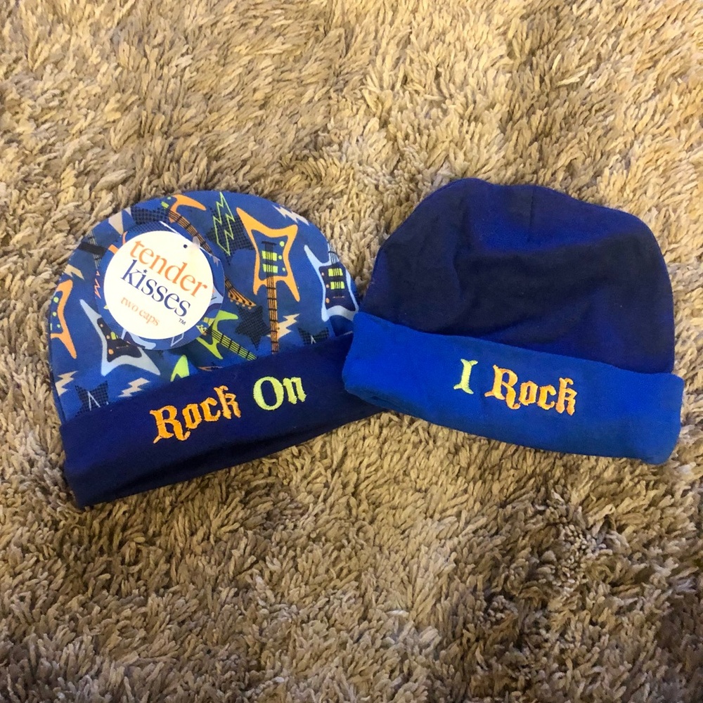 NWT Set of Two Baby Caps